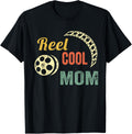 Reel Cool Mom Movie Lover Gift Projectionist Cool Filmmaker Apparel | High Search Volume | Aesthetic Fit