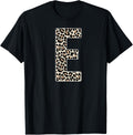 Leopard Print Cheetah Print Animal Print Letter E Cat Men Women Kids Apparel High Search Demand Best Seller Look