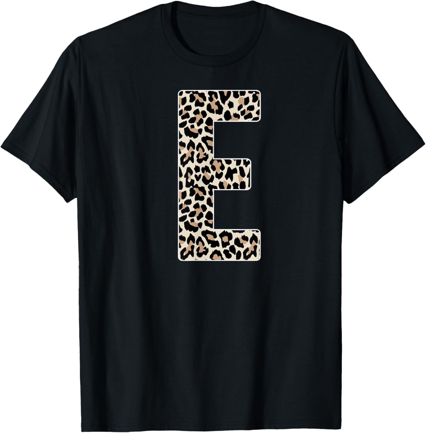 Leopard Print Cheetah Print Animal Print Letter E Cat Men Women Kids Apparel High Search Demand Best Seller Look