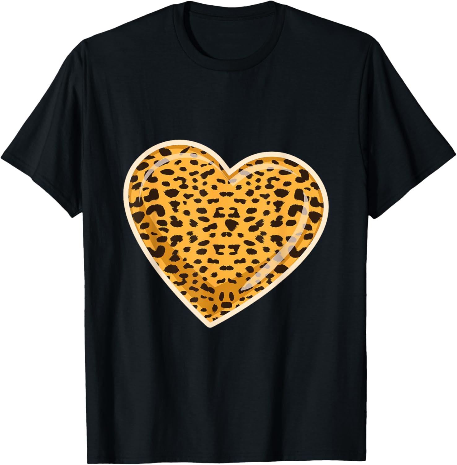 Cheetah Print Heart Apparel High Search Demand Best Seller Look