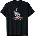 Bunny Leopard Cheetah Print Floral Easter Gift Shirt Tshirt T Shirt Premium Print Best Seller Look