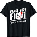 Fight for America JD Vance in 2028 Historic President Apparel | Best Seller Pick
