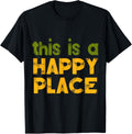 This Is A Happy Place Men Women Kids Gift Cool Graphic Art Apparel | Google Shopping Optimized | Customer Favorite
