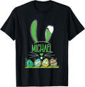 Bunny Matching Family Easter Day Kids Name Michael Apparel | Viral Streetwear Style