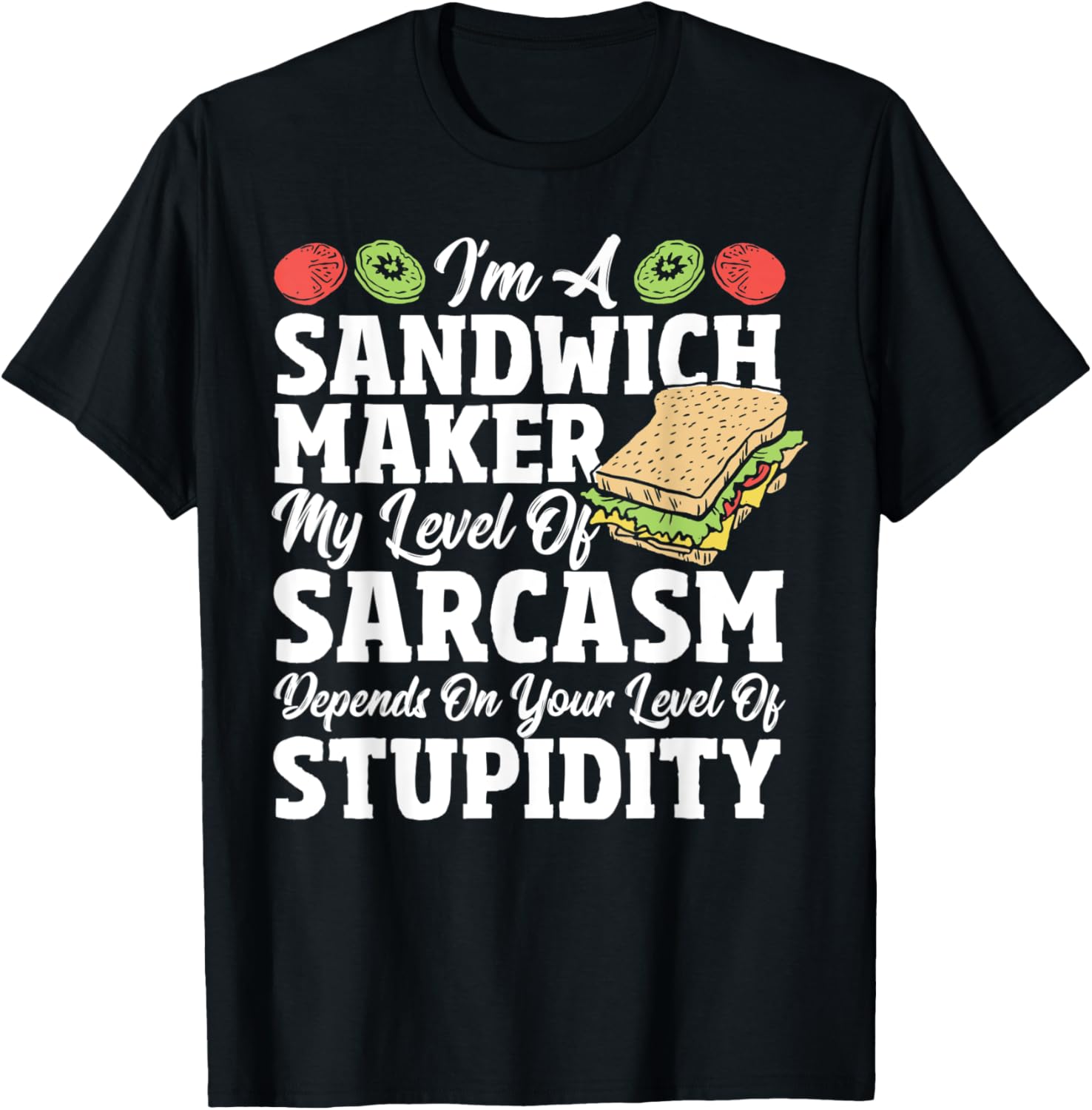 Sarcasm Lover - Funny Hoagie Sandwich Sammich Sandwich Maker Apparel | Trending 2025 | Aesthetic Fit