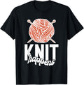 knit Happens Crocheting Yarn Knitter Yarn Supply | Viral US Pick | High CTR Title