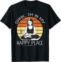 Shhhh I'm In My Happy Place For Librarians Apparel | Premium Quality | Perfect Gift Choice