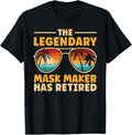 Retired Mask Maker Retirement Apparel | US Viral Style | Aesthetic Fit