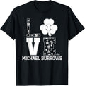 St Patrick's Day Love Floral Michael Burrows Prospect Apparel | Premium Quality