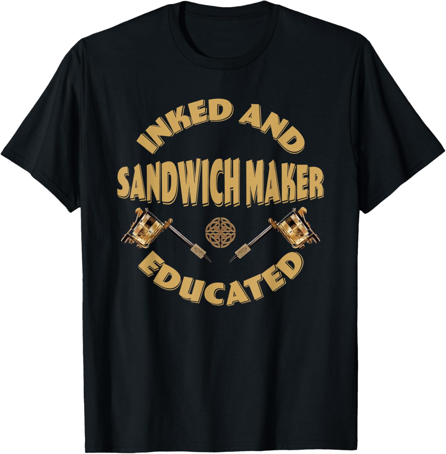 Inked and educated Sandwich Maker Apparel | US Viral Style | Aesthetic Fit