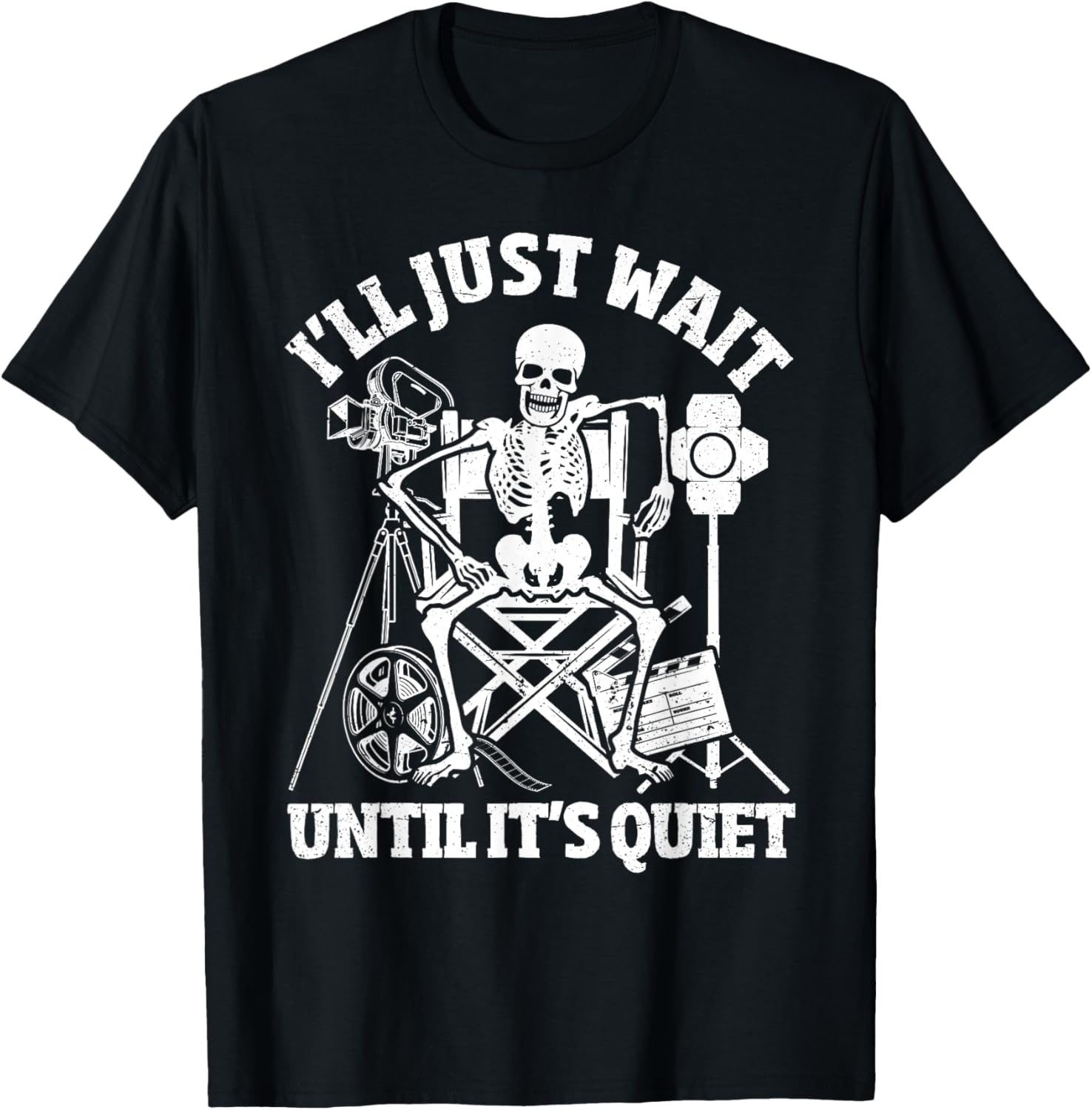 I'll Just wait until it's Quiet Halloween Filmmaker Director Apparel | Trending 2025 | Aesthetic Fit