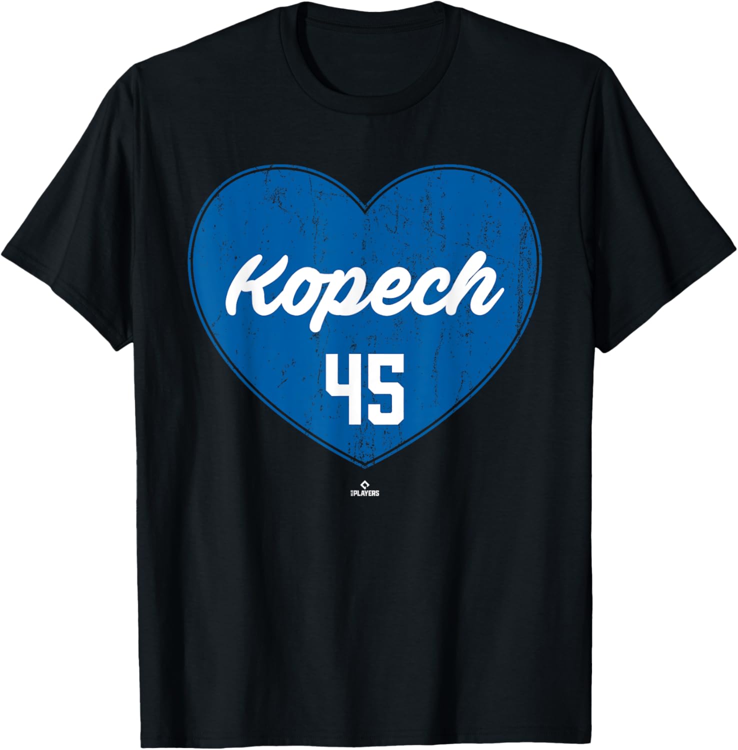Distressed Heart Michael Kopech Los Angeles Baseball MLBPA Apparel | Trending 2025