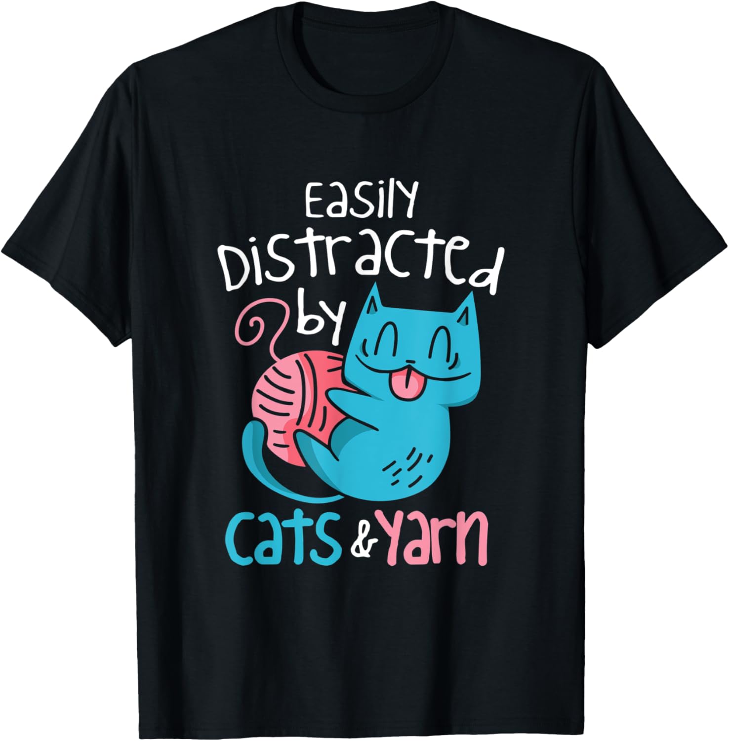 Knitting Cat And Yarn Feline Knitter Crocheter Yarn Supply | High Search Volume | Perfect for Crafters