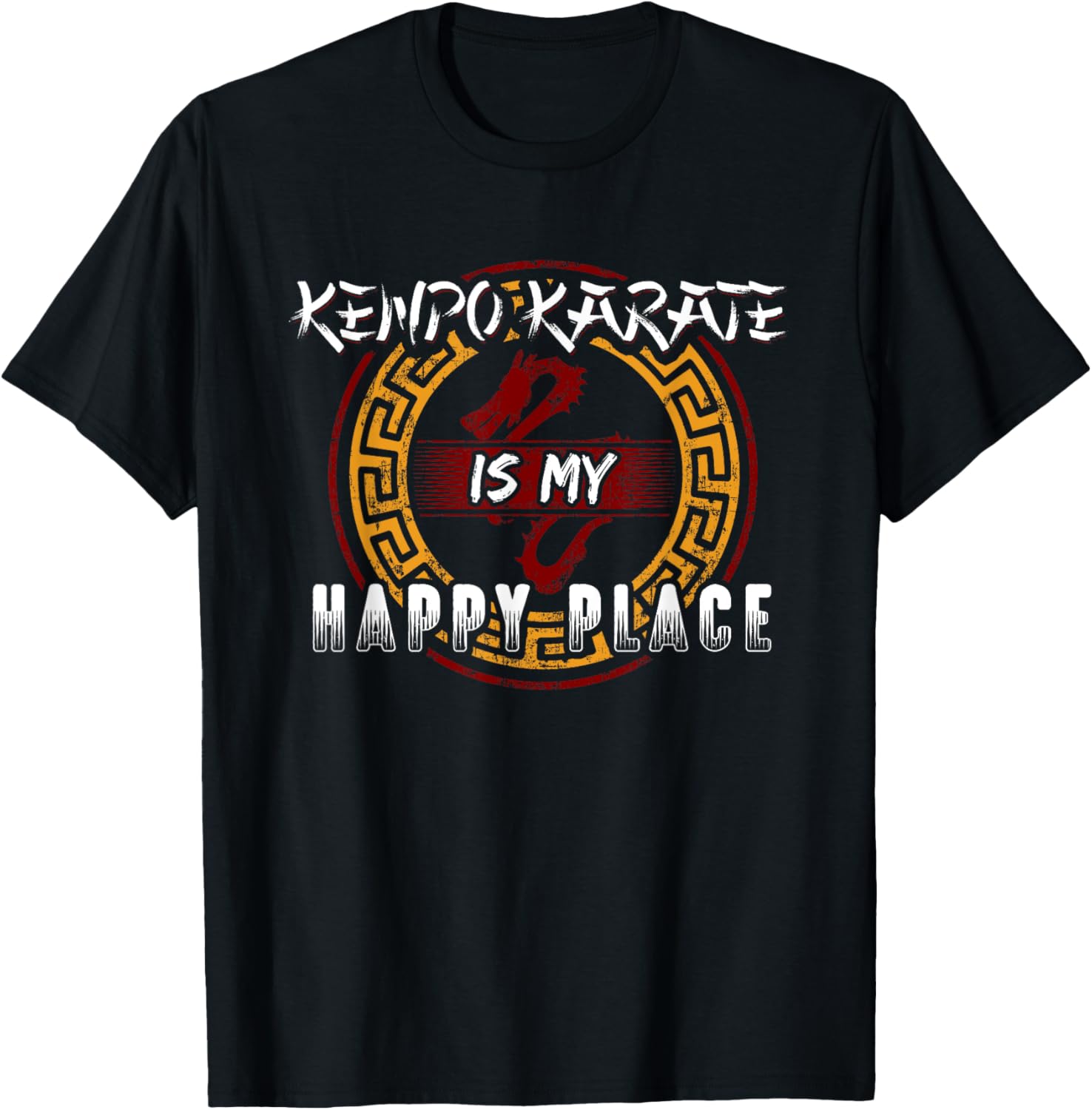 Kenpo Karate Is My Happy Place Apparel | US Viral Pick | Daily Wear Essential