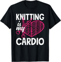 Knitting Is My Cardio Yarn Needle Knitter Hobby Knitting Yarn Supply | Trending 2025 | Customer Favorite