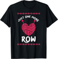 Just One more Row knitting yarn outfit Yarn Supply | Trending 2025 | Best Seller Choice