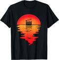 Filmmaker Sunset Clapboard Filmmaking Cinematographer Apparel | Premium Quality | Aesthetic Fit