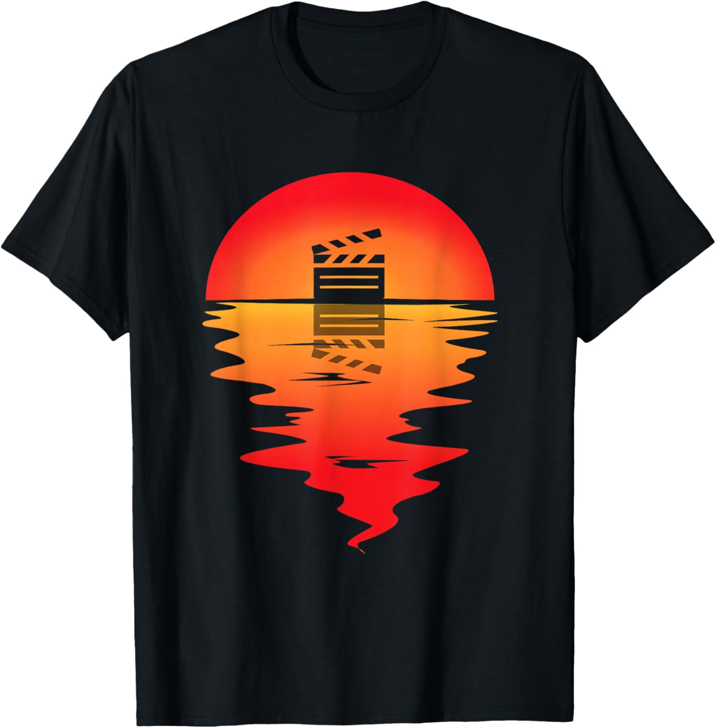 Filmmaker Sunset Clapboard Filmmaking Cinematographer Apparel | Premium Quality | Aesthetic Fit