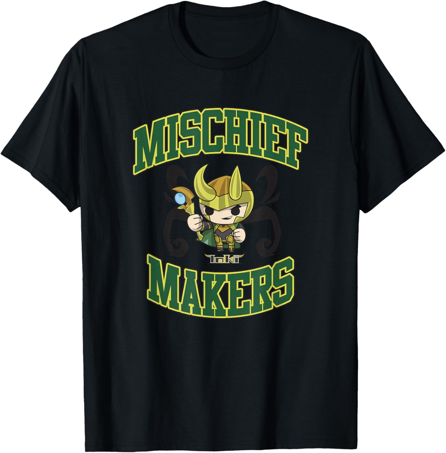 Marvel Comics Retro Classic Loki Chibi Mischief Makers Cute Apparel | Trending 2025 | Comfort Daily Wear
