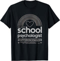 School Psychologist Difference Maker Heart Apparel | Premium Quality | Must-Have Style