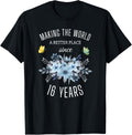 16 Years Old Girl Birthday Making The World A Better Place Apparel | Premium Quality | Aesthetic Casual Look