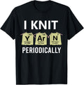 I Knit Yarn Periodically Funny Knitting Science Yarn Supply | Viral US Pick | High CTR Title