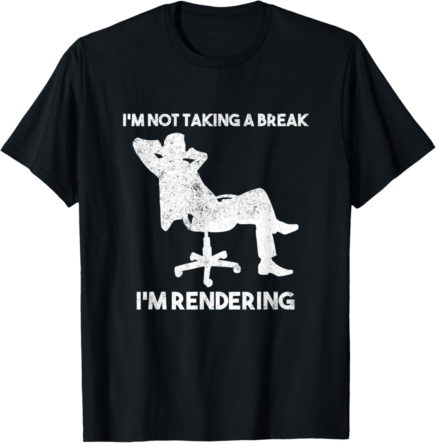 I'm Not Taking A Break I'm Rendering Filmmaker Apparel | Premium Quality | Comfort Daily Wear
