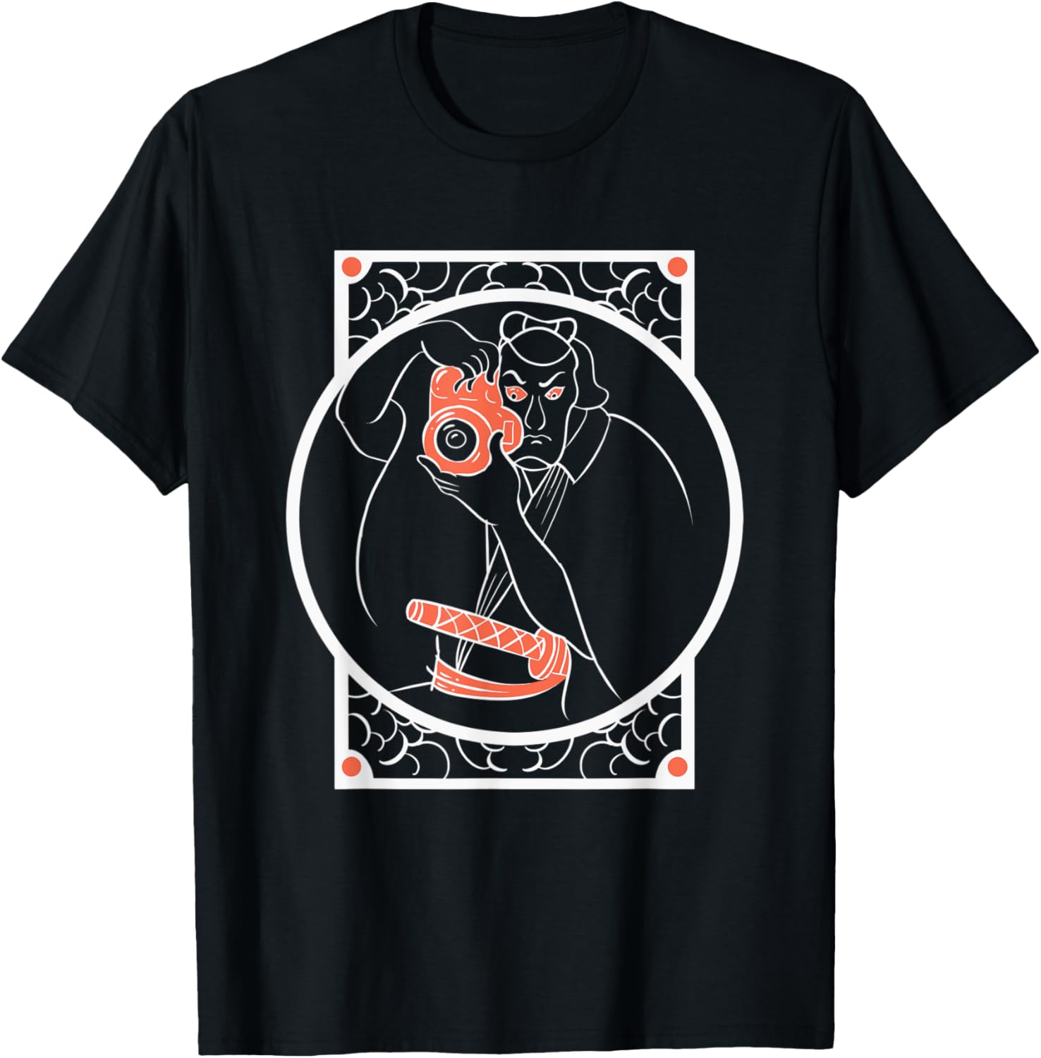 Samurai Photographer Cameraman Filmmaker, Gift Apparel | US Viral Style | Aesthetic Fit