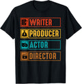 Filmmaking Writer Producer Actor Director Vintage Filmmaker Apparel | High Search Volume | Must-Have Style