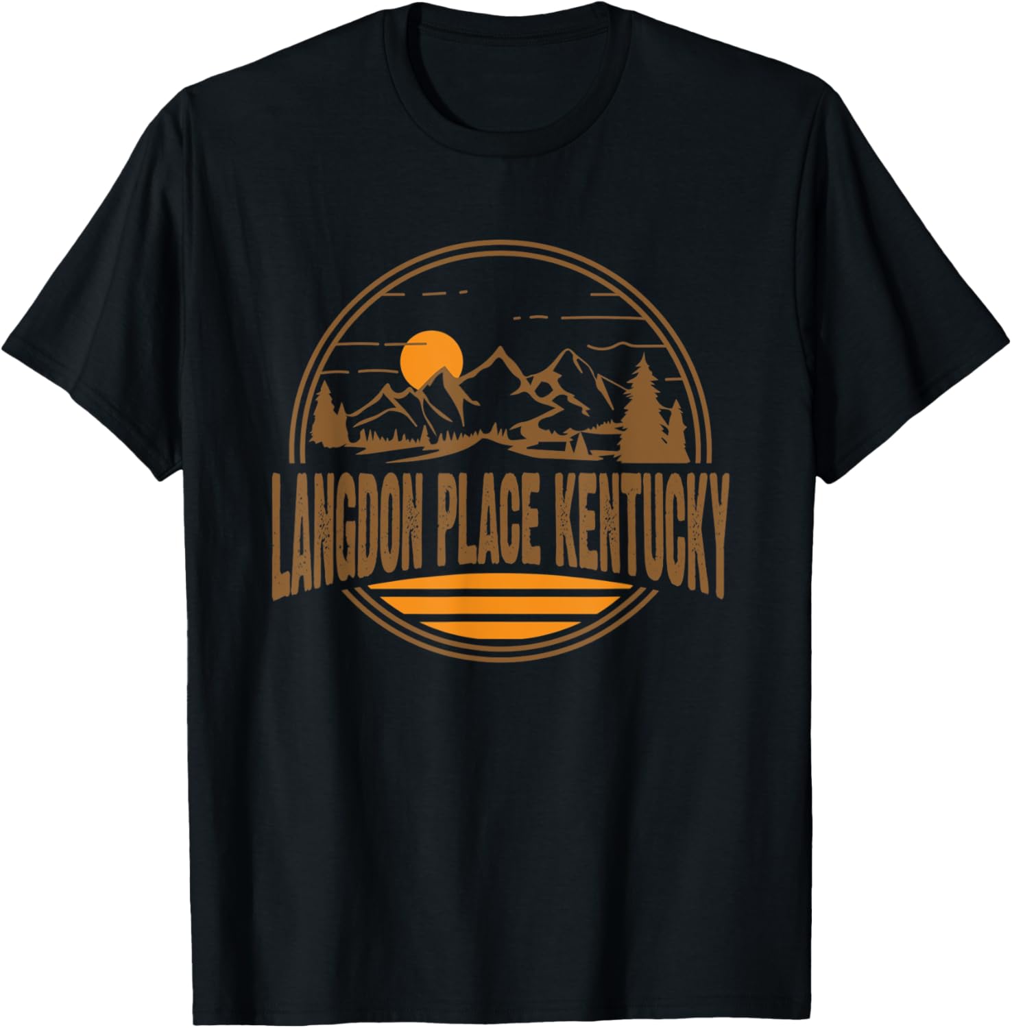 Vintage Langdon Place, Kentucky State Gift Apparel | Bestseller Style | Customer Favorite