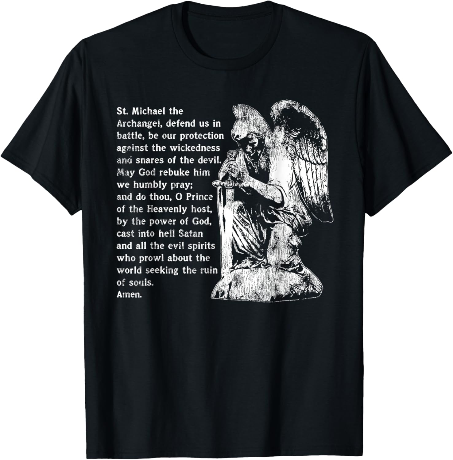 St. Michael Prayer Catholic Apparel | Premium Quality