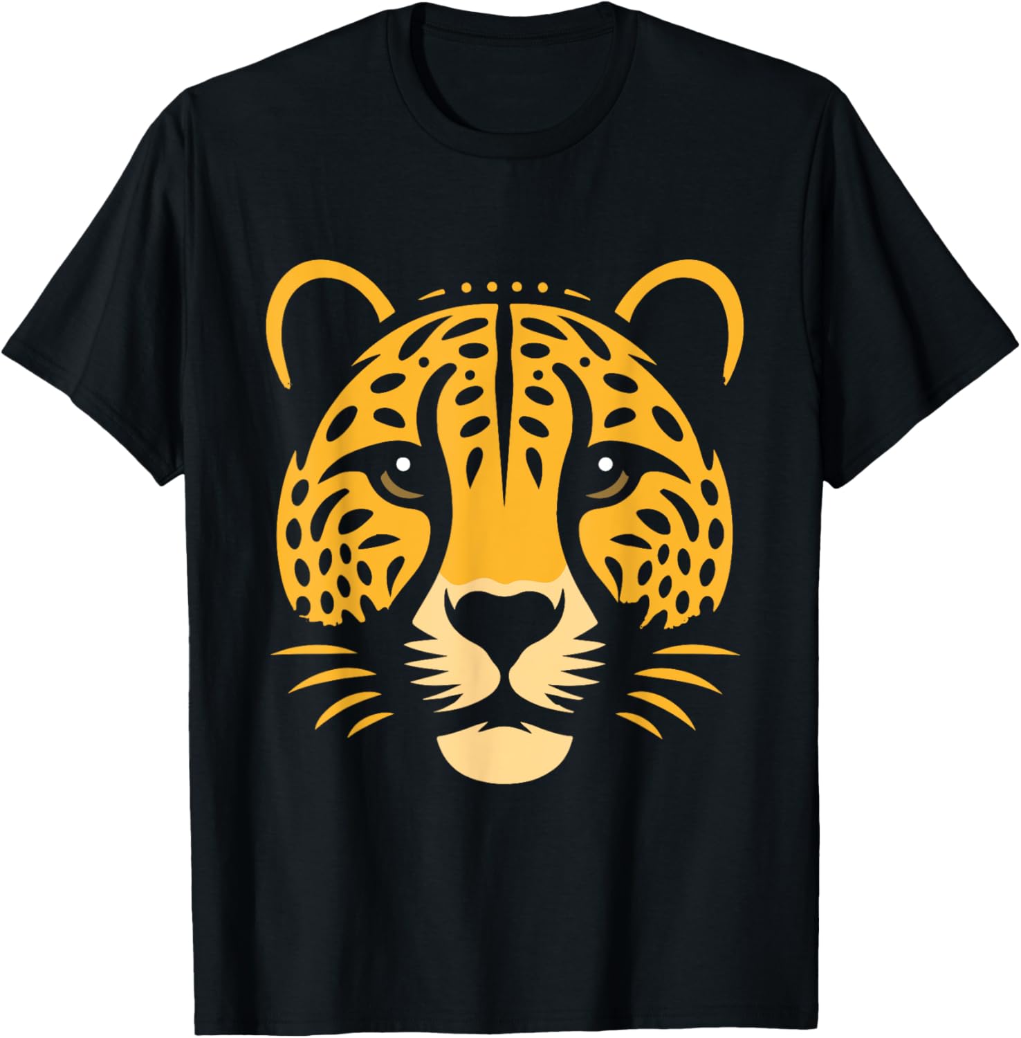 Cheetah Face Minimalism Animals Apparel Viral TikTok Find US Top Pick