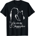 You are My Happy Place Pembroke Welsh Corgi dog Funny Apparel | Trending 2025 | Perfect Gift Choice