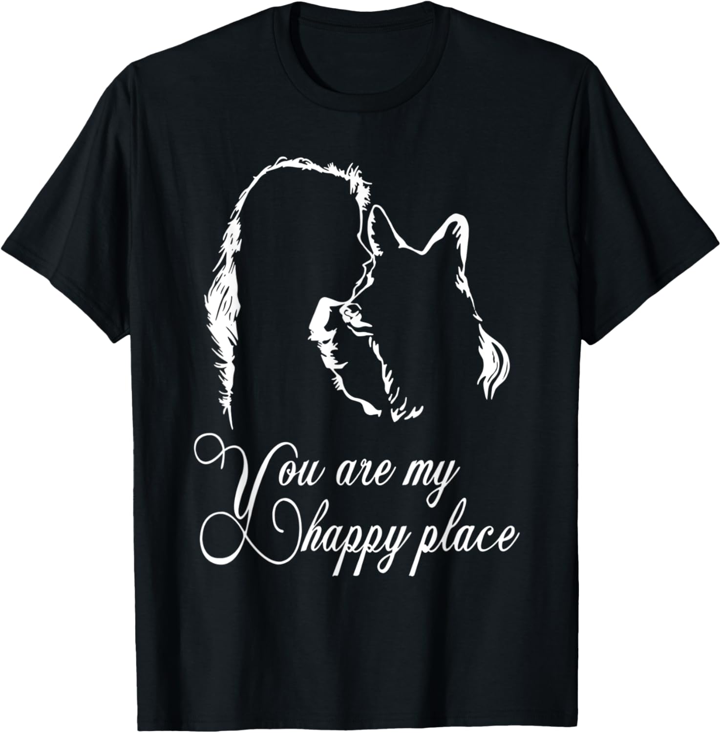 You are My Happy Place Pembroke Welsh Corgi dog Funny Apparel | Trending 2025 | Perfect Gift Choice