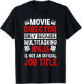 Movie Director Film Maker Screenplay Producer Filmmaker Apparel | Trending 2025 | Comfort Daily Wear