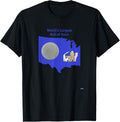 Cat Visits the World's Largest Ball of Yarn T-Shirt for Men Women Kids T-Shirt | Premium Quality | Best Seller Choice