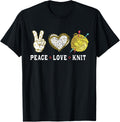 Peace love Knit gift for women girls, yarn Knitting, Crochet Yarn Supply | Trending 2025 | Best Seller Choice
