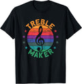 Treble Maker Funny Musician Guitarist Singer Music Saxophone Apparel | Best Seller Pick | Comfort Daily Wear