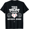 This Mom Loves Michael Hobbs Prospect Baseball Fan Gear Apparel | Viral Streetwear Style