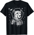 Astronaut Cheetah Space Galaxy Safari Animal Apparel Premium Print Best Seller Look
