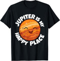 Jupiter Is My Happy Place - Cute Astronomy Kawaii Apparel | Bestseller Style | Aesthetic Casual Look