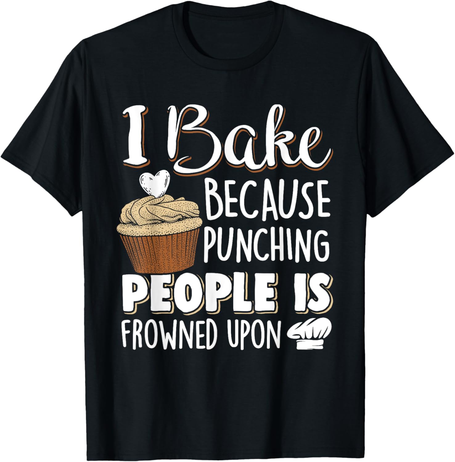 Baking Lover Punching People - Baker & Cupcake Apparel | Premium Quality | Aesthetic Fit