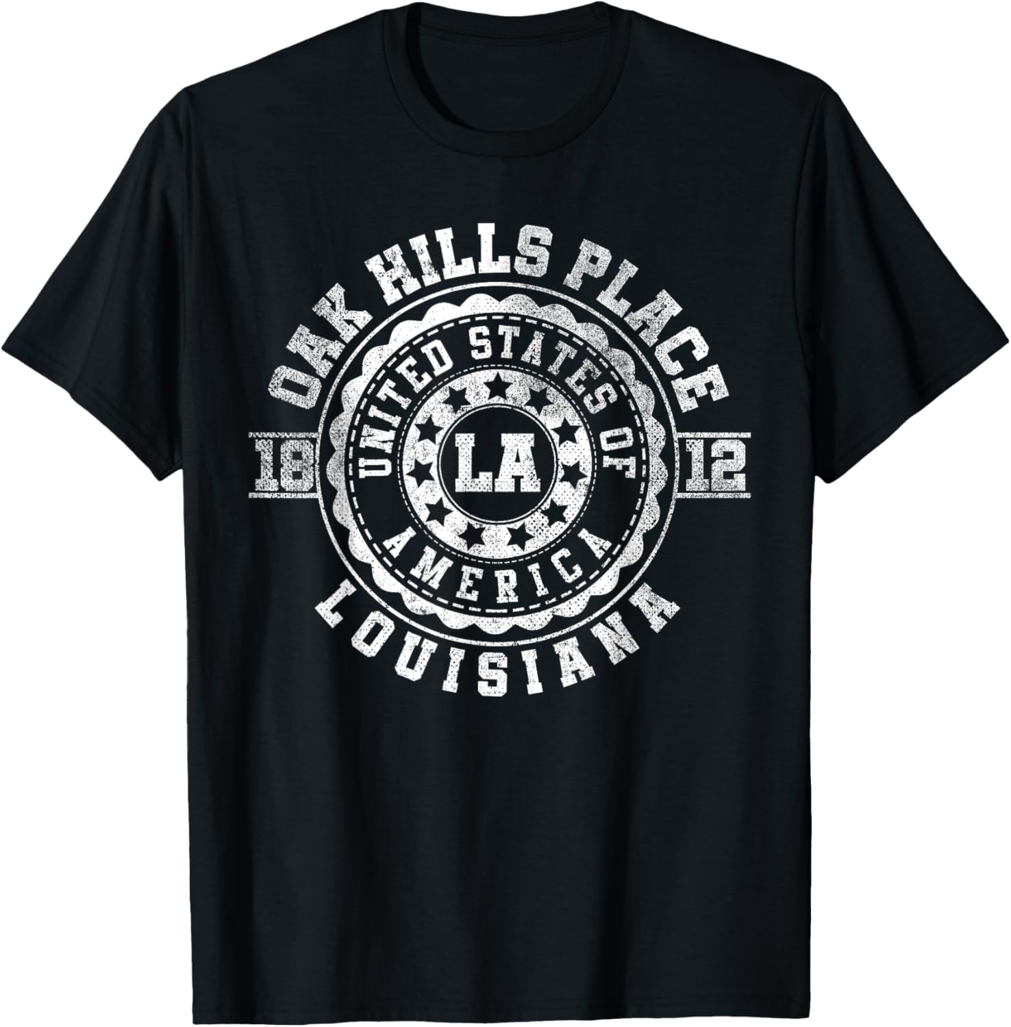 Oak Hills Place LA Louisiana Vintage City Apparels Apparel | Google Shopping Optimized | Daily Wear Essential