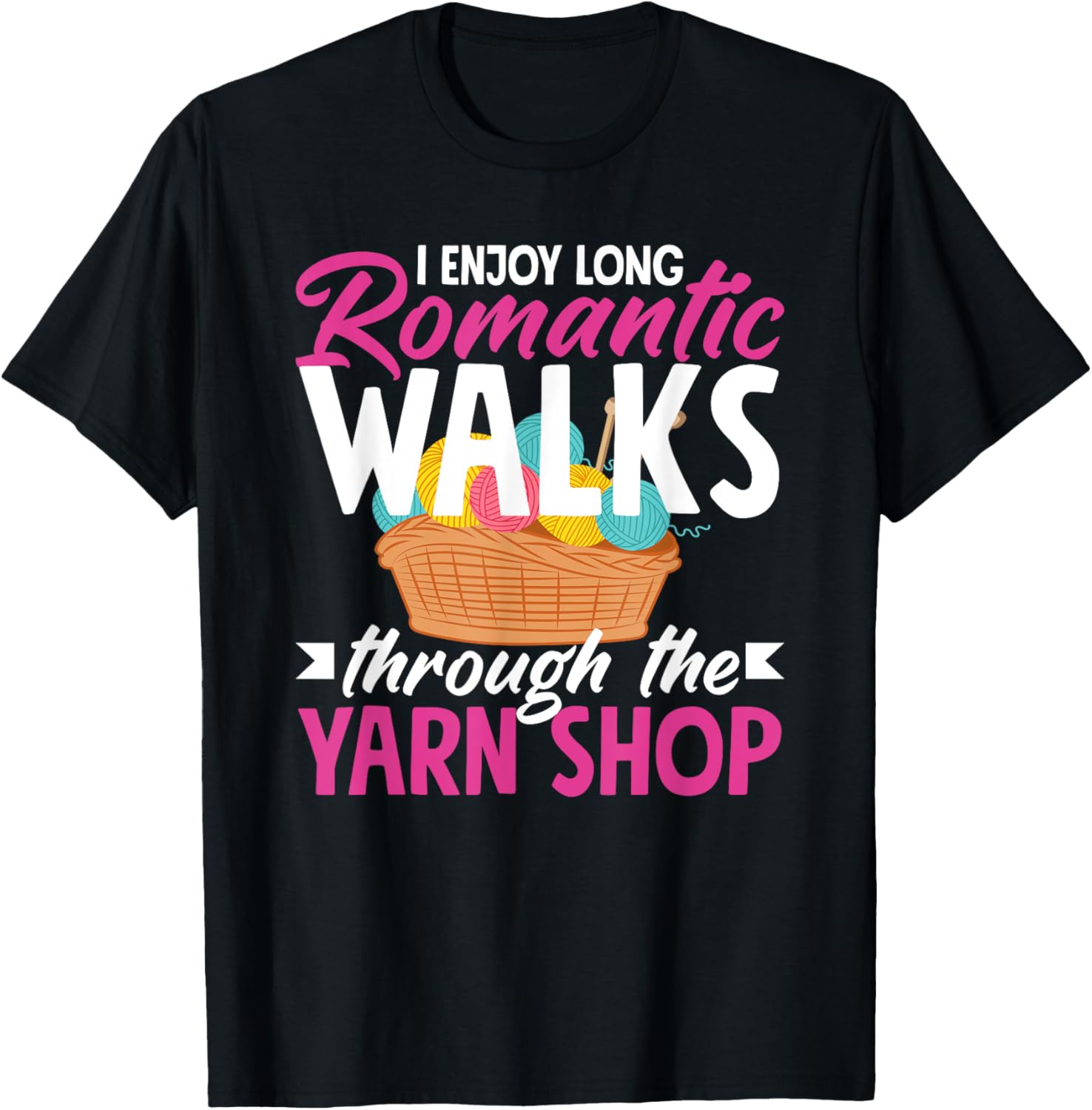 Knitting Enjoy Walks To The Yarn Shop Needles Knitter Yarn Supply | Viral US Pick | High CTR Title