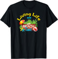 Living Life On Beach Time Men Women Kids Apparel | Google Shopping Optimized | Customer Favorite