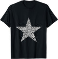 Black and Grey Cheetah Leopard Print Star Apparel Viral TikTok Find Gift Ready