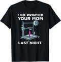 Funny 3D-Printing Sarcasm Graphic for a Lover of 3D-Printer Apparel | Trending 2025 | Aesthetic Fit