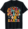 Happiest Place On Earth Shirt, Family Trip, Happiest Place T-Shirt | US Viral Pick | Aesthetic Casual Look