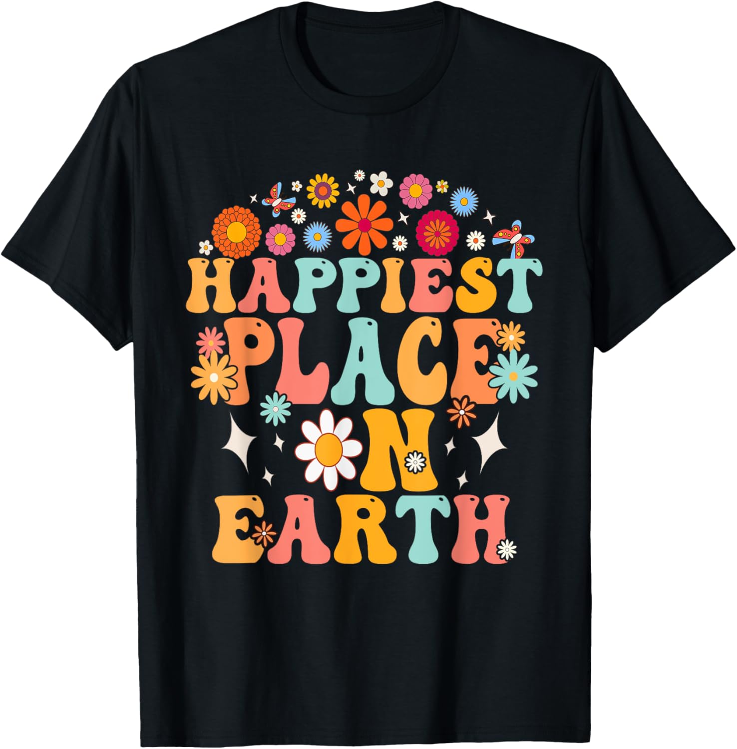 Happiest Place On Earth Shirt, Family Trip, Happiest Place T-Shirt | US Viral Pick | Aesthetic Casual Look