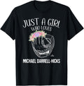 Just A Girl Who Loves Michael Darrell-Hicks Prospect Apparel | Premium Quality